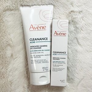 Avène Cleanance ACNE Medicated‎ Clearing Cleanser And Treatment Set